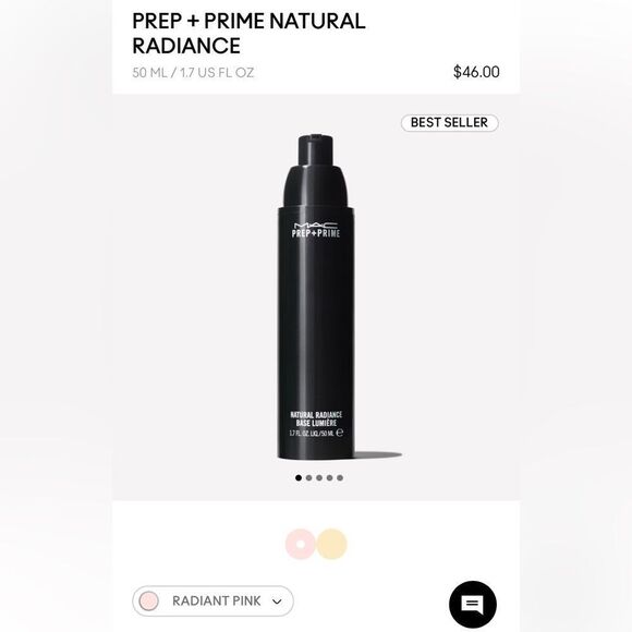 PREP + PRIME NATURAL RADIANCE
$46.00
50 ML / 1.7 US FL OZ - Picture 1 of 6